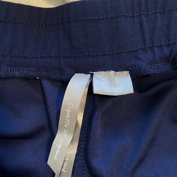 Coquette et Coquine Navy Blue Shorts Capris‎ Pants Plus Size 6X - Picture 6 of 6